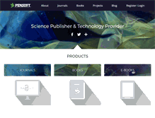 Tablet Screenshot of pensoft.net